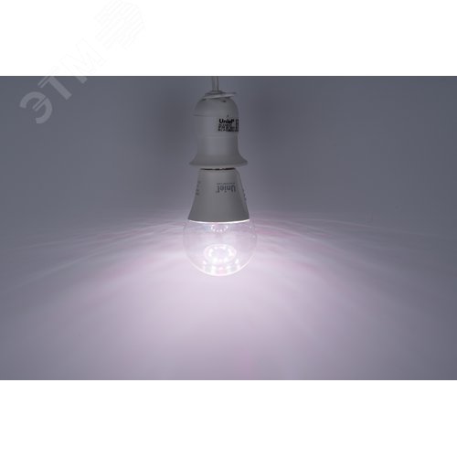 Лампа светодиодная для растений Форма A прозрачная Три спектра для проращивания роста и цветения LED-A60-10W/SPM3/E27/CL PLP35WH MULTIPLANT - фото 13