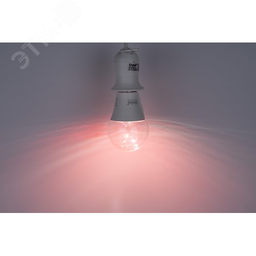 Лампа светодиодная для растений Форма A прозрачная Три спектра для проращивания роста и цветения LED-A60-10W/SPM3/E27/CL PLP35WH MULTIPLANT - фото 14