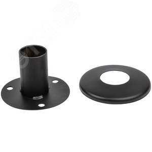 Опора с крышкой для садово-парковых светильников UFP-E11BN-095 BLACK Высота 95мм Материал металл Цвет черный Упаковка картон - фото 2