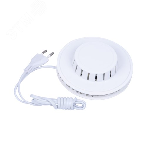 Изображение товара Светильник светодиодный-проектор ULI-Q304 2,5W/RGB WHITE Напольный DISCO, многоцветный Горизонтальная проекция Кабель с вилкой, 220В Цвет корпуса - белый. (шт)