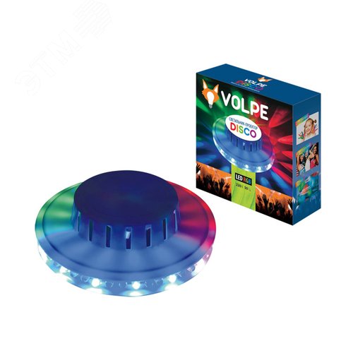 Светильник светодиодный-проектор ULI-Q304 2,5W/RGB WHITE Напольный  DISCO, многоцветный Горизонтальная проекция  Кабель с вилкой, 220В Цвет корпуса - белый. - фото 2