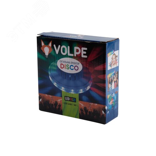 Светильник светодиодный-проектор ULI-Q304 2,5W/RGB WHITE Напольный  DISCO, многоцветный Горизонтальная проекция  Кабель с вилкой, 220В Цвет корпуса - белый. - фото 4
