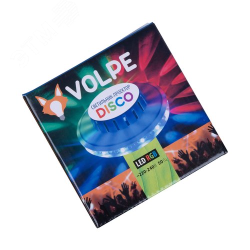 Светильник светодиодный-проектор ULI-Q304 2,5W/RGB WHITE Напольный  DISCO, многоцветный Горизонтальная проекция  Кабель с вилкой, 220В Цвет корпуса - белый. - фото 5