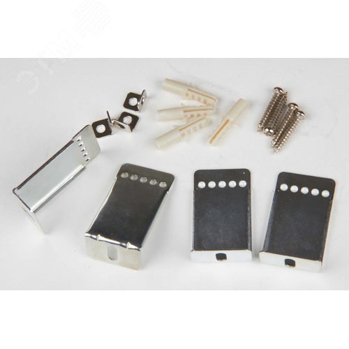 Комплект настенно-потолочного крепления для светодиодных панелей UFL-F02 SILVER 100 POLYBAG, короткий - фото 2