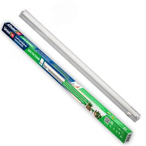 Светильник светодиодный для растений спектр для фотосинтеза ДПО18W 220-230в IP40 4000К линейный серебряный - фото 7