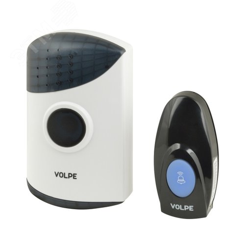 Звонок беспроводной. 16 мелодий. Световая индикация. Радиус действия 100 метров. Блистерная упаковка, белый . UDB-Q024 W-R1T1-16S-100M-WH - фото 2