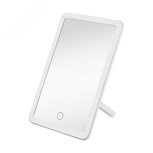 Светильник настольный-зеркало квадрат TLD-591 White 80Lm 6000К диммируемый с акк - фото 4