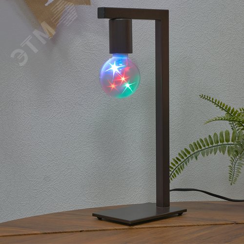 Светодиодный светильник Свечение 3D звёзды Вилка 220В Диаметр 8см ULI-Q309 1,5W/RGB ДИСКО ШАР 3D - фото 4