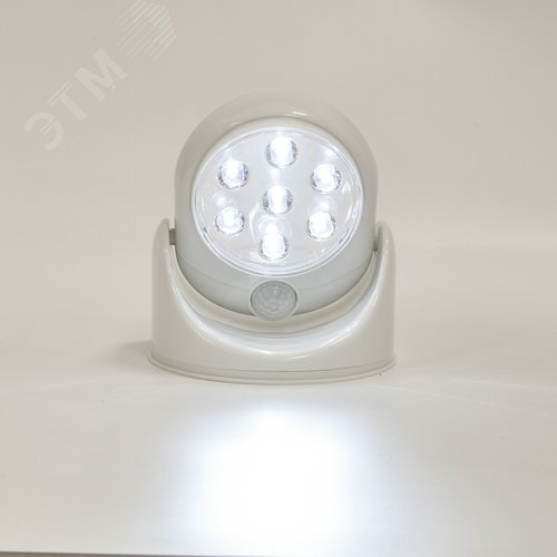 Светильник светодиодный беспроводной на батарейках 4АА не в комплекте с датчиком движения Белый ULK-N21 SENSOR WHITE - фото 13
