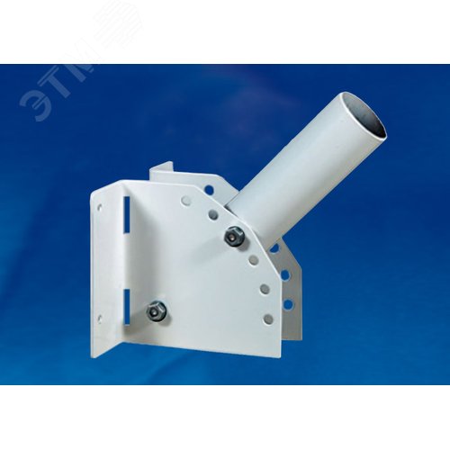 Кронштейн универсальный для консольного светильника, 250 мм, регулируемый угол, 58мм диаметр, серый - фото 3