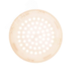 Лампа светодиодная LED-GX53-10W/WW/GX53/FR PLZ01WH матовая, теплый (3000K) - фото 1