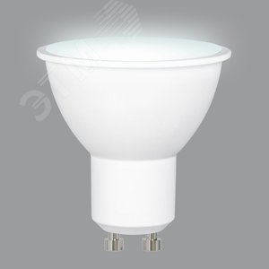 Лампа светодиодная LED-JCDR-10W/NW/GU10/NR Форма JCDR, матовая, Norma, белый свет (4000K), картон, ТМ Volpe - фото 2