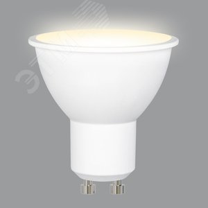 LED-JCDR-10W/WW/GU10/NR Лампа светодиодная. Форма JCDR, матовая. Серия Norma. Теплый белый свет (3000K). Картон. ТМ Volpe UL-00003842 Uniel - 2