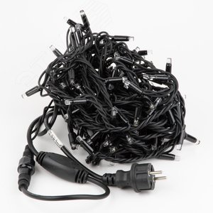 Гирлянда светодиодная с эффектом мерцания 10 м соединяемая 120 светодиодов, разноцветный свет, черный провод ULD-S1000-120/TBK MULTI IP67 - фото 6