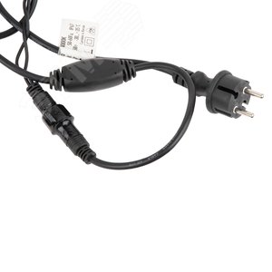 Гирлянда светодиодная с эффектом мерцания 10 м ULD-S1000-120/TBK WHITE IP67 Соединяемая 120 светодиодов Белый свет черный провод - фото 4