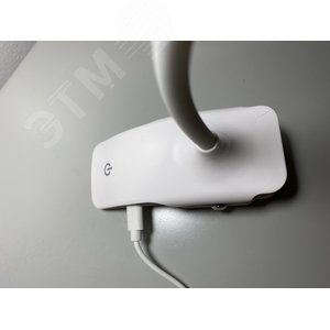 Светильник настольный TLD-560 White/LED/280Lm/5000K/Dimmer прищепка 3W. Сенсорный выключатель. Белый. - фото 4