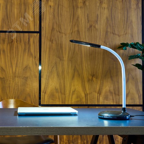 Светильник настольный 7W Механический выключатель TLD-561 Black/LED/450Lm/4500K Черный - фото 9