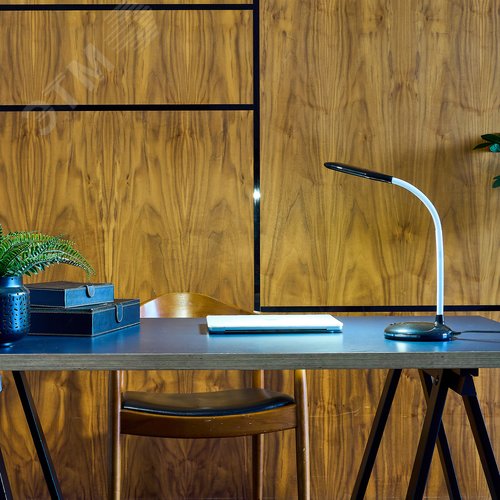 Светильник настольный 7W Механический выключатель TLD-561 Black/LED/450Lm/4500K Черный - фото 10