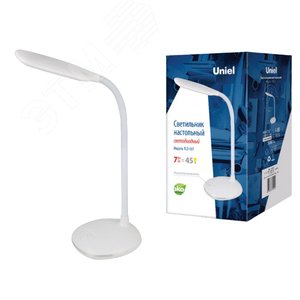 Светильник настольный 7W Механический выключатель TLD-561 White/LED/450Лм/4500K белый - фото 6