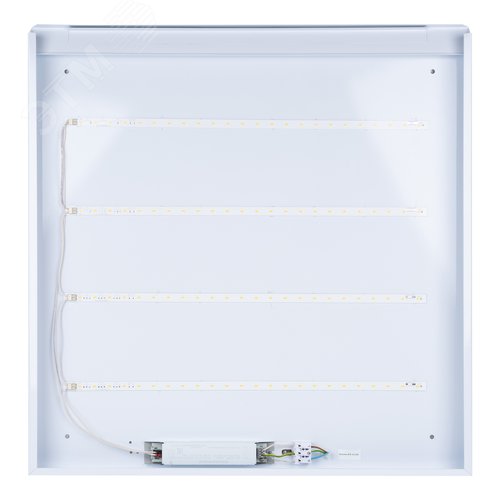 Светильник светодиодный потолочный универсальный ULP-6060-36W/4000K/IP40 PREMIUM WHITE. Белый свет 4000K. 4400Лм. Корпус белый. В комплекте с и-п. - фото 5