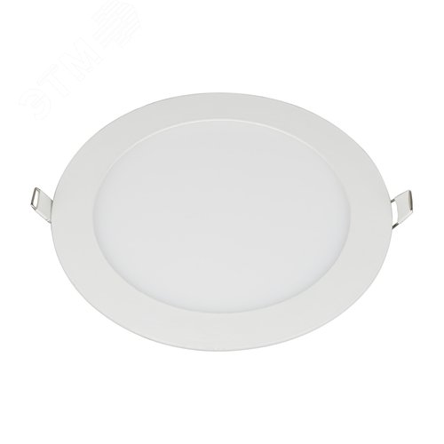 Светильник светодиодный встраиваемый (4000 К) корпус белый UЛм-Q236 12W/4000K WHITE - фото 2