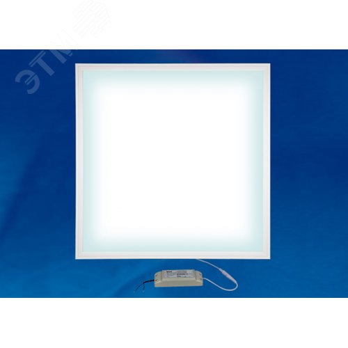 Светильник светодиодный потолочный встраиваемый белый свет (4000K) корпус белый в комплекте с источником питания - фото 3