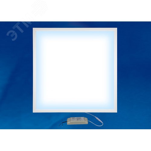 Светильник светодиодный потолочный встраиваемый дневной свет (6500K) корпус белый в комплекте с источником питания - фото 3