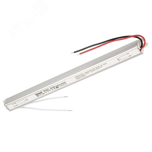 Изображение товара Блок питания ультратонкий 36Вт 12В Металлический корпус UET-VAT-036A20 12V IP20 (шт)