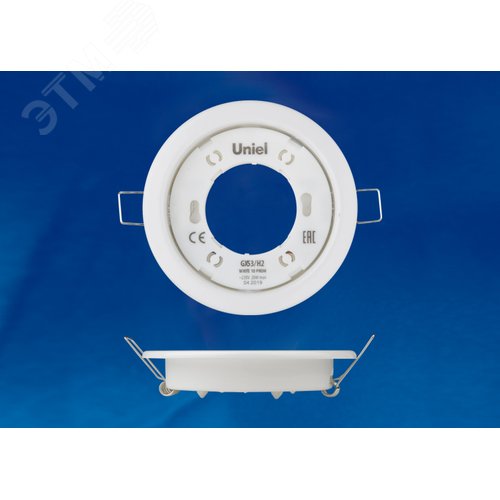 Светильник ультратонкий встраиваемый в составе    набора из 10 шт. корпус белый - фото 2