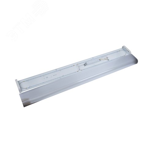 Светильник линейный светодиодный накладной. (6500К). 3400Лм. Корпус белый - фото 4