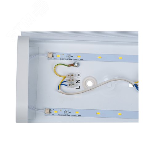 Светильник линейный светодиодный накладной. (4000К). 1700Лм. Корпус белый - фото 10