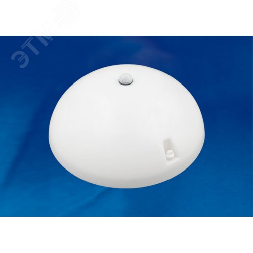 Светильник светодиодный влагозащищенный. с датчиком движения. Круг. ULW-K20D 12W-6000K SENSOR IP54 WHITE 1200Лм. Диаметр 220мм. Корпус белый - фото 2