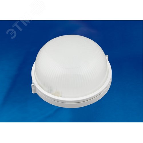 Светильник светодиодный влагозащищенный круг дневной 6000K 1200 Лм 188 мм диаметр белый корпус - фото 4