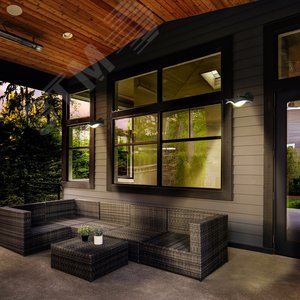 Светильник светодиодный Архитектурный накладной BLACK Белый свет (4000K). Корпус черный. TM - фото 3