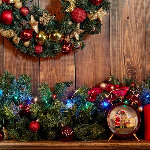 Гирлянда светодиодная на батарейках 3AA не в/к Роса 10 м 100 светодиодов Разноцветный свет Провод медный ULD-S1000-100/SCB/3AA MULTI IP20 DEW - фото 6