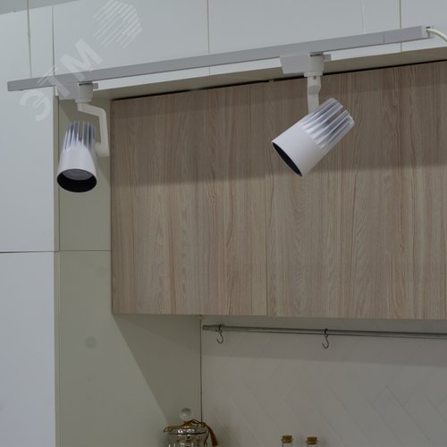 Светильник-прожектор ULB-Q274 25W/4000K WHITE светодиодный трековый 2200 Лм Белый свет (4000К) Корпус белый ТМ Volpe - фото 4