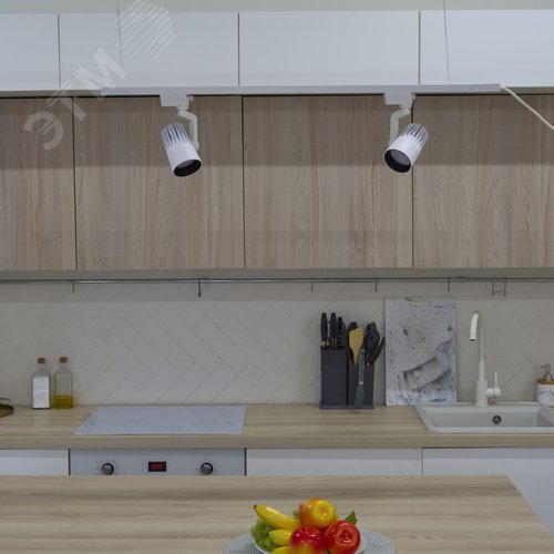 Светильник-прожектор ULB-Q274 25W/4000K WHITE светодиодный трековый 2200 Лм Белый свет (4000К) Корпус белый ТМ Volpe - фото 9