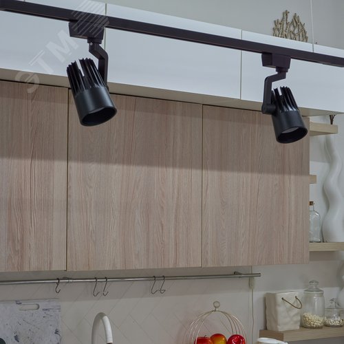 Светильник-прожектор светодиодный трековый ULB-Q274 25W/4000К BLACK 2200 Лм Белый свет (4000К) Корпус черный - фото 4