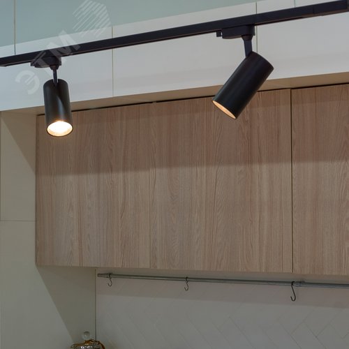 Светильник-прожектор ULB-Q276 25W/3000К BLACK светодиодный трековый 2200 Лм Теплый белый свет (3000К) Корпус черный ТМ Volpe - фото 9