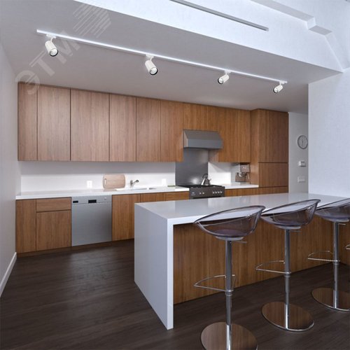 Светильник-прожектор светодиодный трековый ULB-Q276 32W-3000К WHITE 3000 Лм Теплый 3000К Корпус белый - фото 9