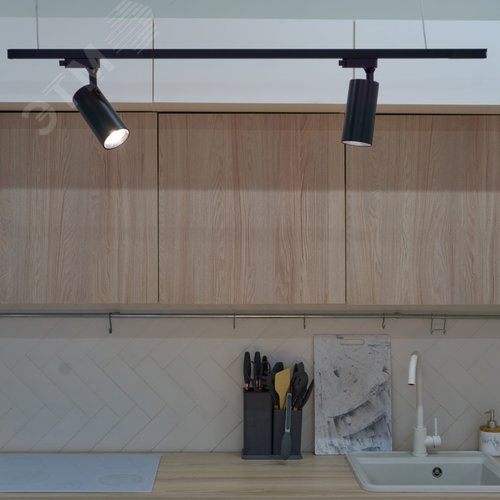 Светильник-прожектор ULB-Q276 32W/3000К BLACK светодиодный трековый 3000 Лм Теплый белый свет (3000К) Корпус черный ТМ Volpe - фото 14