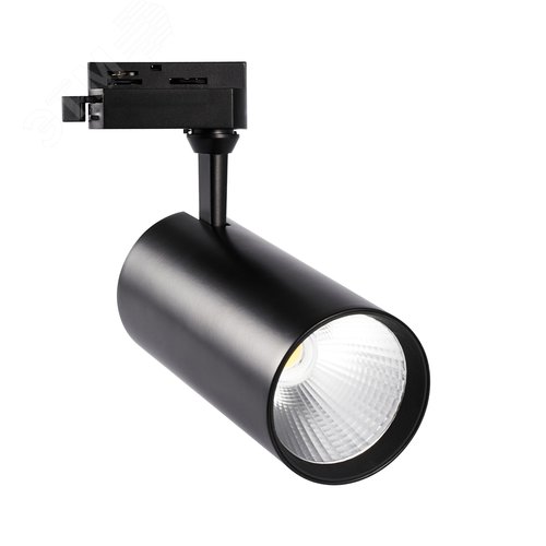 Светильник-прожектор ULB-Q276 40W/3000К BLACK светодиодный трековый 3800 Лм Теплый (3000К) Корпус черный - фото 2