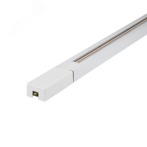 Шинопровод UBX-Q122 GS2 WHITE 300 SET01 осветительный, тип G, в наборе с заглушкой и вводом питания. Однофазный. Белый. Длина 3м. ТМ Volpe - фото 2
