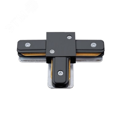 Соединитель для шинопроводов типа G, Т-образный UBX-Q122 G31 BLACK 1 POLYBAG Однофазный Черный - фото 2