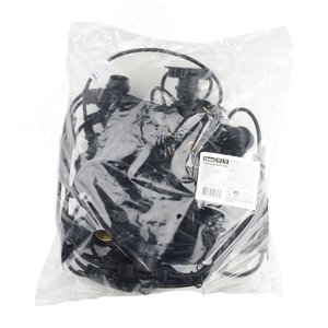 Гирлянда Белт-Лайт 10 м + 1,5 м сетевой шнур 40 патронов E27 шаг 25 см черная UDL-K110 40/E27/10M IP65 BLACK BELT-LIGHT - фото 4