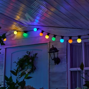 Гирлянда Белт-Лайт, 20 м + 1,5 м сетевой шнур UDL-K111 80/E27/20M IP65 BLACK BELT-LIGHT 80 патронов E27 шаг 25 см - фото 3