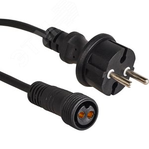 Гирлянда Белт-Лайт UDL-K120 200/E27/100M IP65 BLACK BELT-LIGHT 100 м + 1,5 м сетевой шнур 200 патронов E27 шаг 50 см черная - фото 4