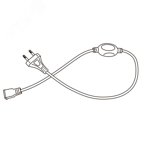 Комплект светодиодной ленты 10 м. IP67. ULS-N21 10M/6500K/1.5м IP67 RRP80C00 Дневной (6500K). Cетевой шнур 1,5 м - фото 4