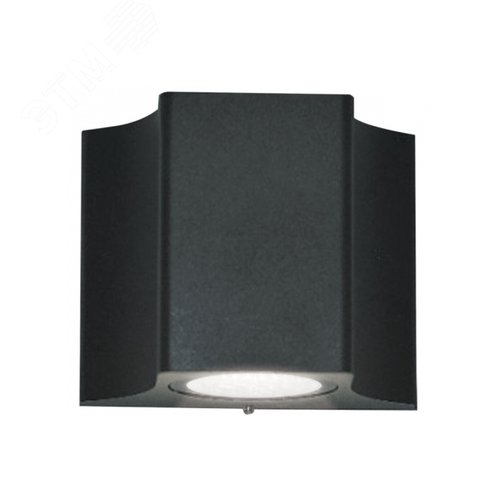 Светильник светодиодный уличный. Архитектурный накладной. ULU-S24A-5W/4000K IP65 BLACK (4000K). Корпус черный - фото 1