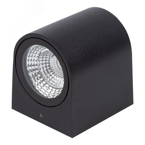 Светильник светодиодный уличный. Архитектурный накладной. ULU-S04A-5W/4000K IP54 BLACK Белый свет (4000K). Корпус черный. - фото 5